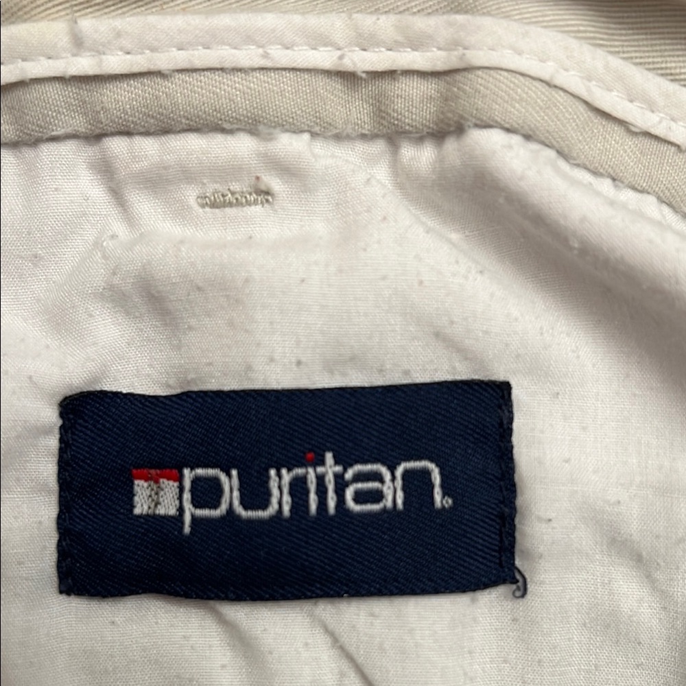 Men's Beige Shorts sz 48 - Picture 2 of 6